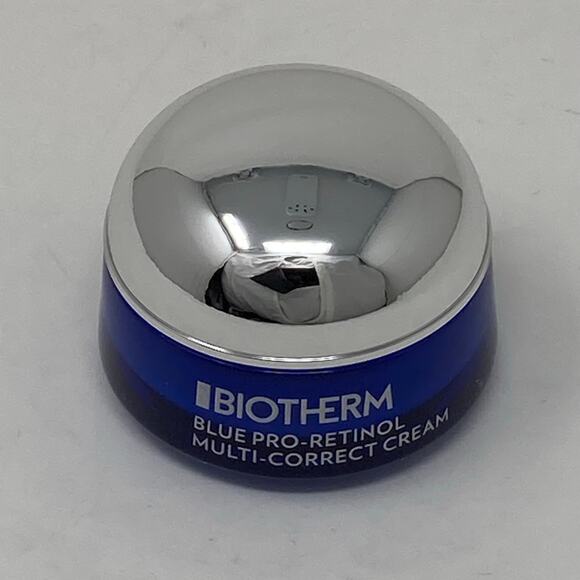 Biotherm Blue Pro-Retinol Multi Correct Cream Anti Wrinkles Evenness 0.5 Fl Oz - Picture 7 of 8